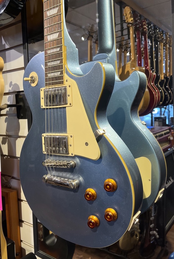Epiphone USED Epiphone Les Paul Standard Plain Top Pelham Blue - Used